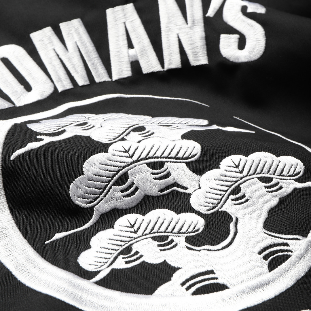 TRAD KAMON TC COACH JKT -BLACK-（刺繍）｜TRADMAN'S BONSAI ONLINE STORE